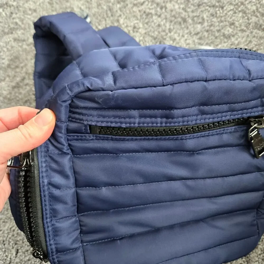 Think Royln‎ small women's backpack in dark  blue